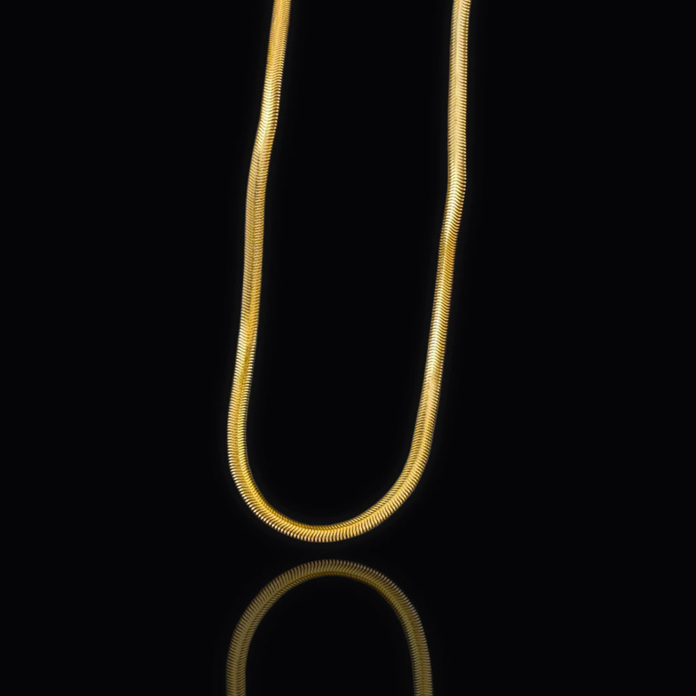 Premium Gold Plated Snack Chain for Men